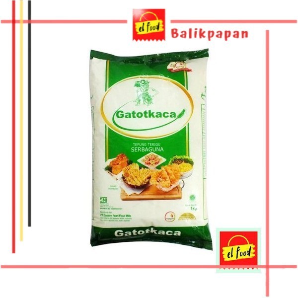 

TEPUNG TERIGU 1kg Gatot Kaca /ELFOOD/Sembako/Tepung Gatot Kaca