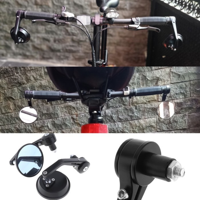 Spion Bar End Sepeda Lipat / Sepeda Gunung / Mtb Untuk Keselamatan