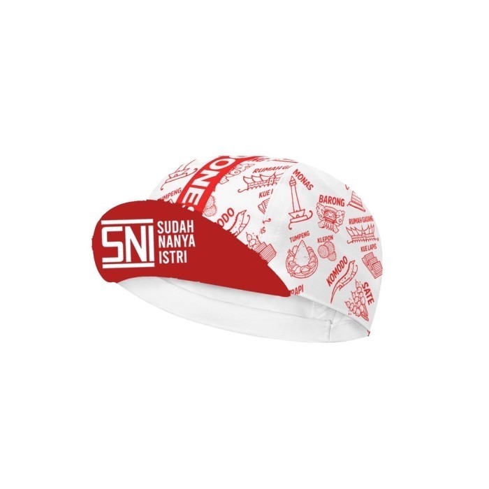 Sni Cycling Cap - Made On Earth ( Topi Sepeda, Cycling Cap)