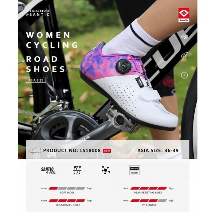 Sepatu Sepeda Santic Wanita Non Cleat Athena