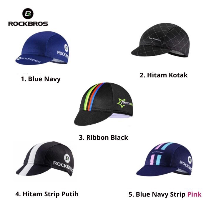 Cycling Caps Rockbros Topi Sepeda Import Mtb Sepeda Lipat Premium