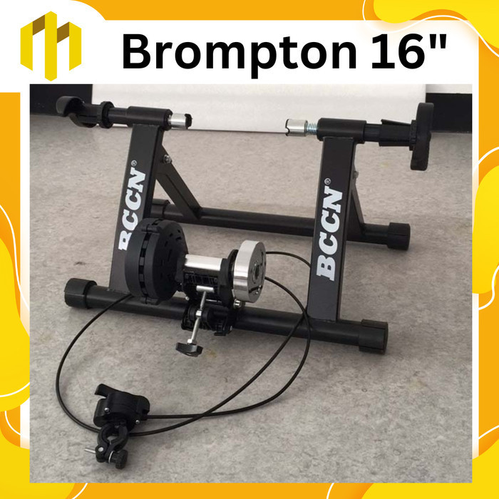 Magnetic Bike Trainer Sepeda Lipat 20-22" Deuteur Bccn Zwift Strava