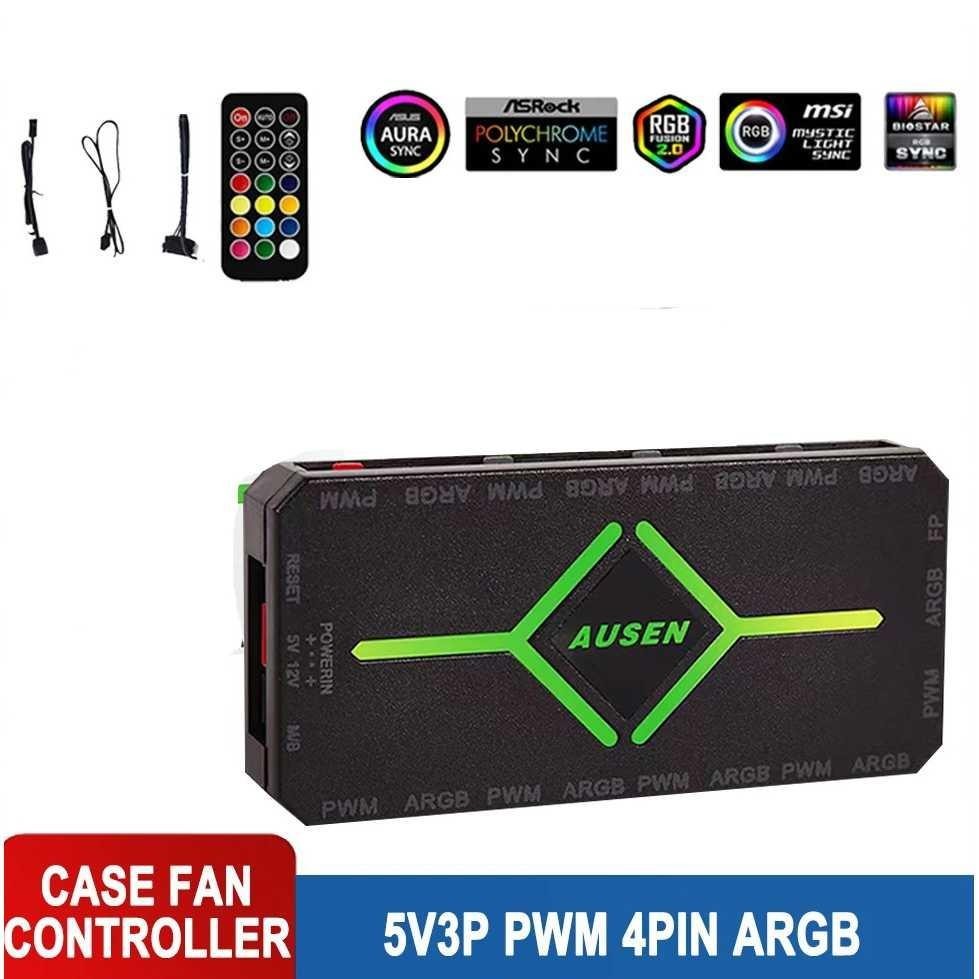Controller Kipas CPU 5V 3pin RGB with Remote Control - A340