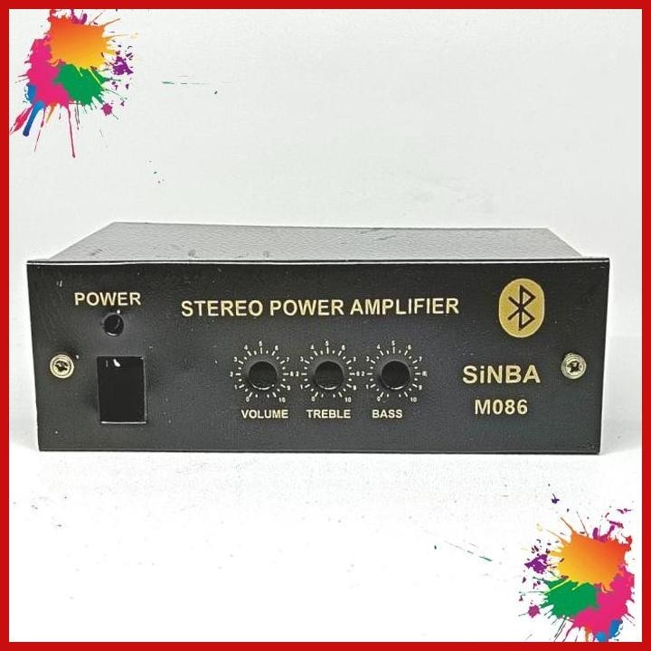 (ktj) m086 box bok power ampli fier mini bluetooth besi