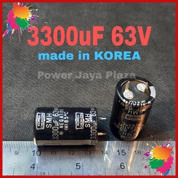 elco 3300uf 63v made in korea [pjp]