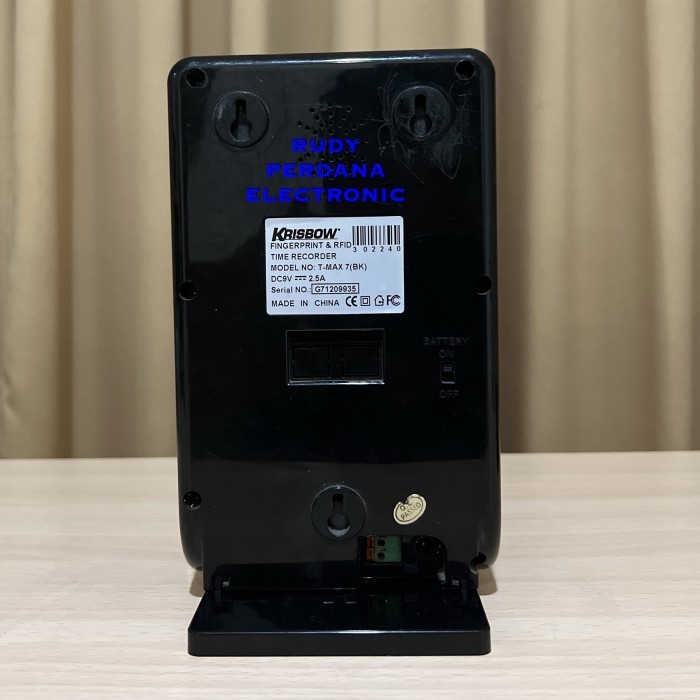 Mesin Absensi Finger Print Sidik Jari Thermal Printer Krisbow T-Max 7 Best