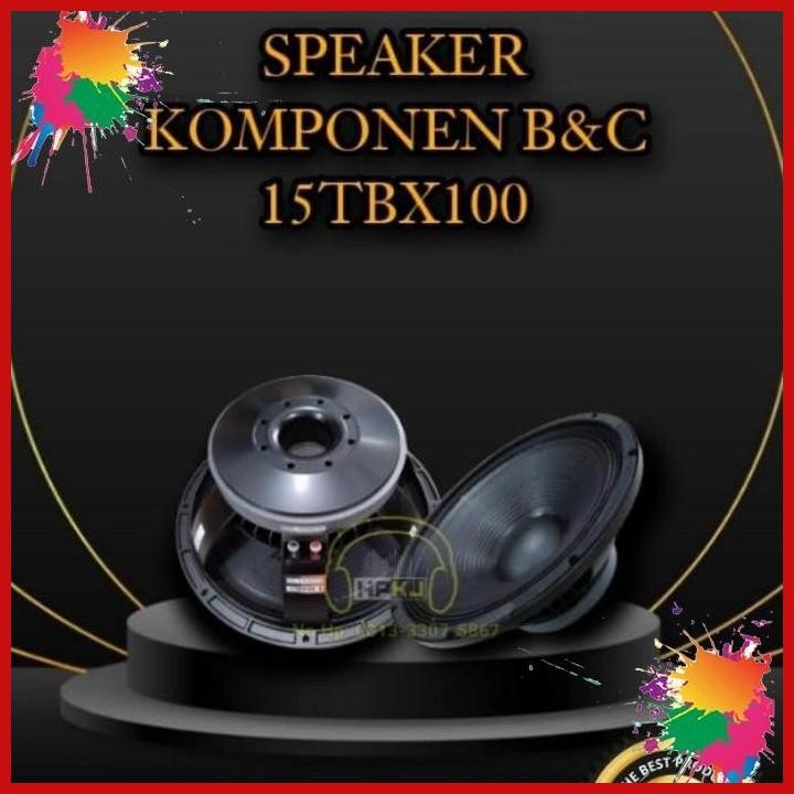 speaker komponen 15inch bnc 15tbx100 speaker b&c 15tbx100 (kwj)
