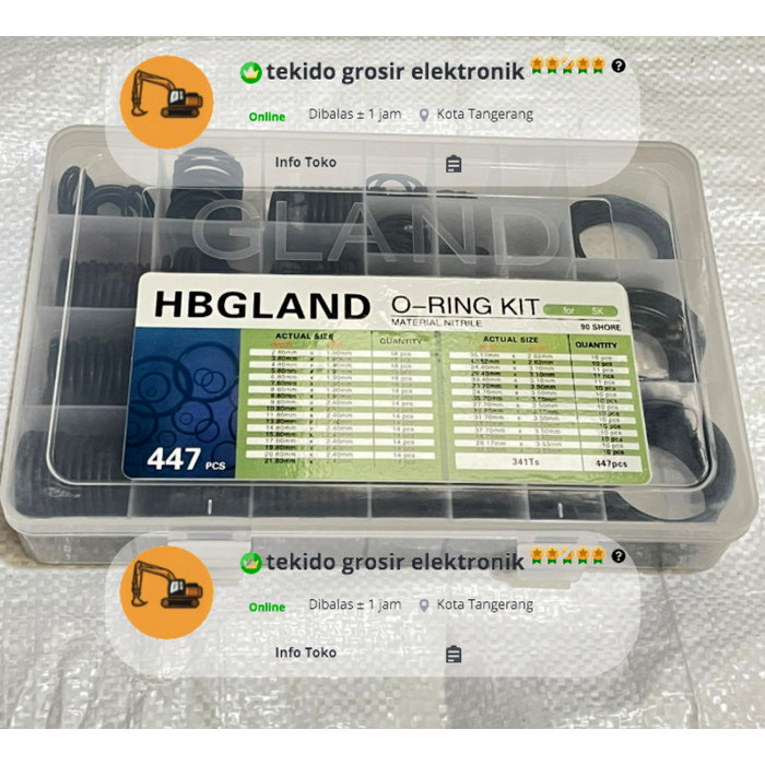 Oring Box Kobelco Service Kit Oring Kobelco Excavator Best