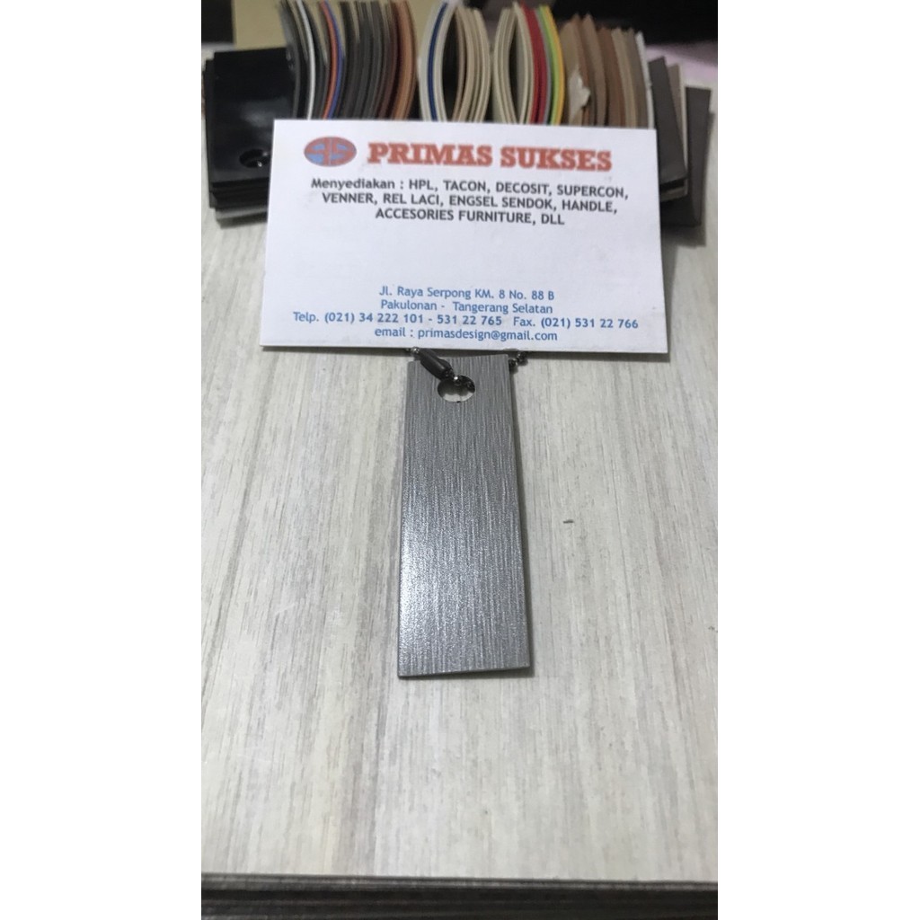 Edging Taco HPL 200 AA Silver Lebar 22mm x Tebal 1mm