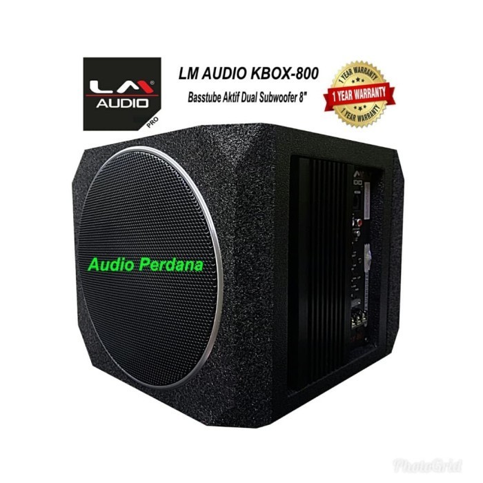 Lm Audio Kbox - 800 Basstube Aktif Dual Subwoofer 8 Inch Lm Audio Terlariss 
