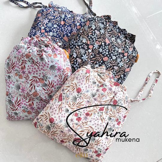 [SYAR'I MINERV] Mukena Rayon Premium Motif Dewasa Mukena Motif Syahira Mukena Eltu