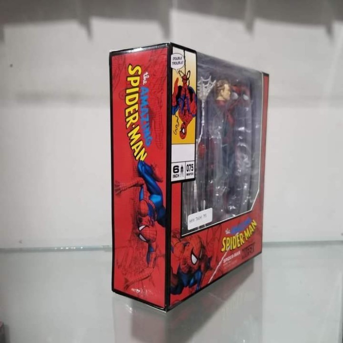 Flash Sale Mainan Figure Mafex 075 Comic The Amazing Spiderman Recast Mafex Deta Terlaris