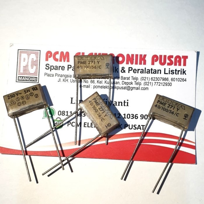 SM27 CAPASITOR KAPASITOR POLYESTER RIFA PME271 PME 271Y 682 6N8 250V 250