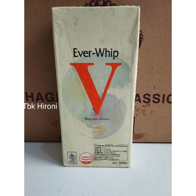

Whipping Non Diary Everwhip 1030gr
