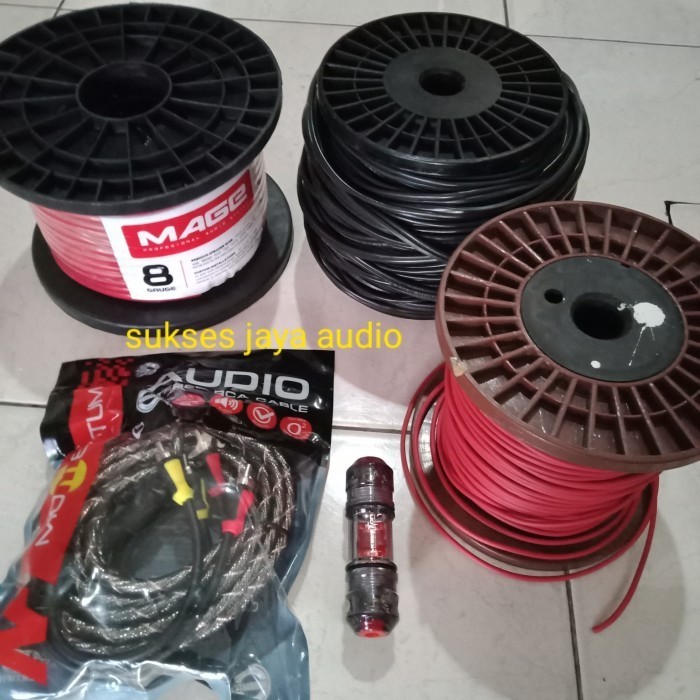 Kabel Set Audio Mobil full set paket