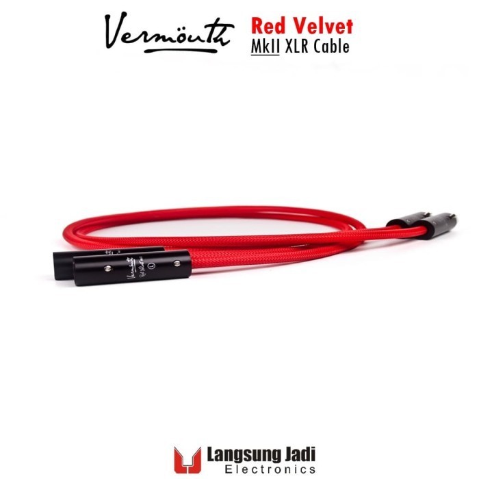 Vermouth Red Velvet MkII XLR Balance Analog Interconnect Cable kabel