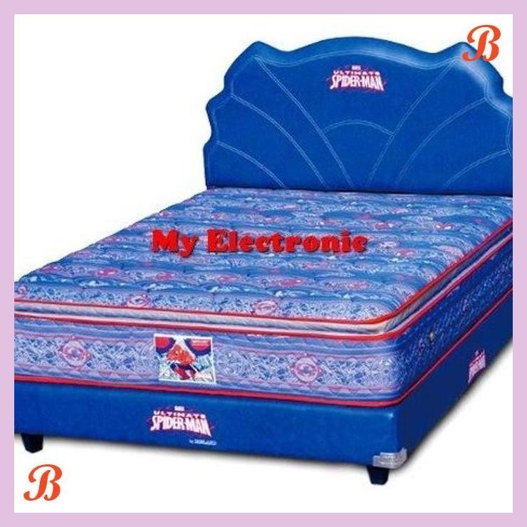 | ME | HARGA KASUR SPRING BED BIGLAND SPIDERMAN ULTIMATE PILLOW TOP HANYA KASUR UKURAN 160X200