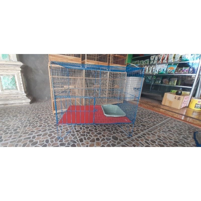 PROMO KANDANG kandang kucing uk 60x45x40