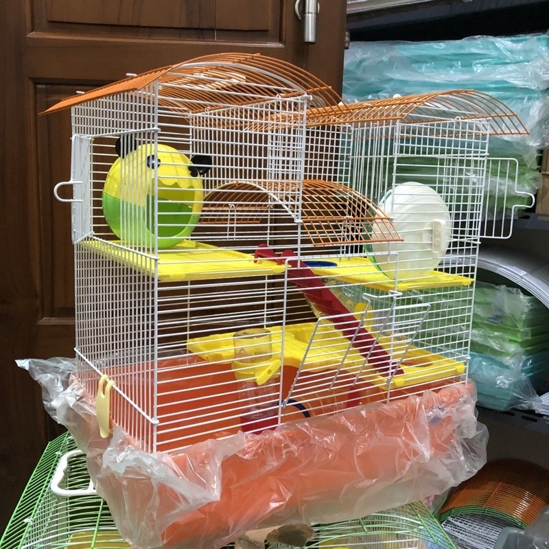 PROMO KANDANG Kandang Hamster Besar Jumbo Tingkat (sudah termasuk mainannya) Paling Murah