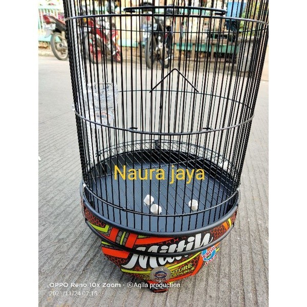 PROMO KANDANG Kandang Lovebird PVC Decal Miltih Ebod jaya
