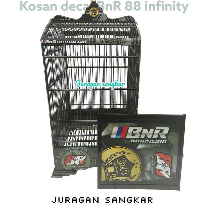 PROMO KANDANG SANGKAR KANDANG KOSAN BnR DECAL 88 INFINITY SERIES