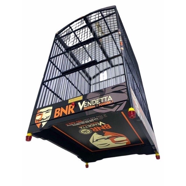 PROMO KANDANG SANGKAR KANDANG KOTAK BNR DECAL VENDETTA NO 2