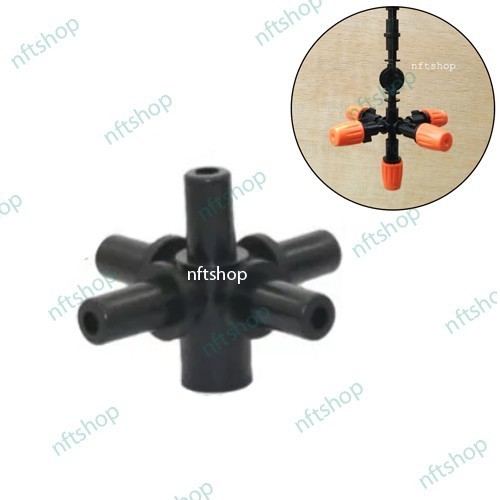 Connector Fogger Head / Mist Nozzle 5 Way / Cabang 5