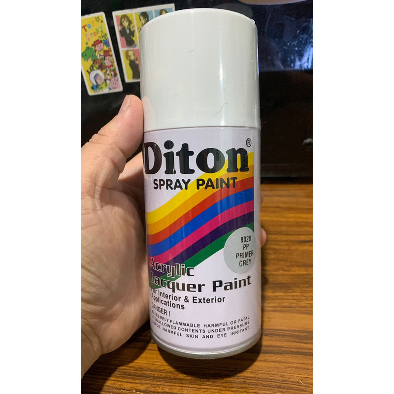 

Cat semprot Pilox Pilok PRIMER GREY 300CC 8020 Diton BARU ORI