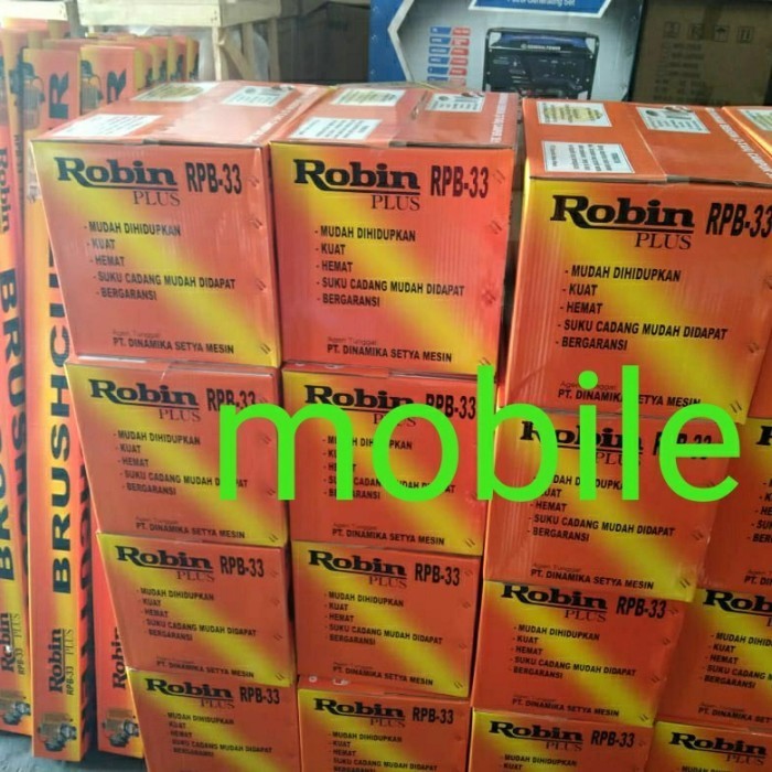 MESIN POTONG RUMPUT ROBIN RPB33