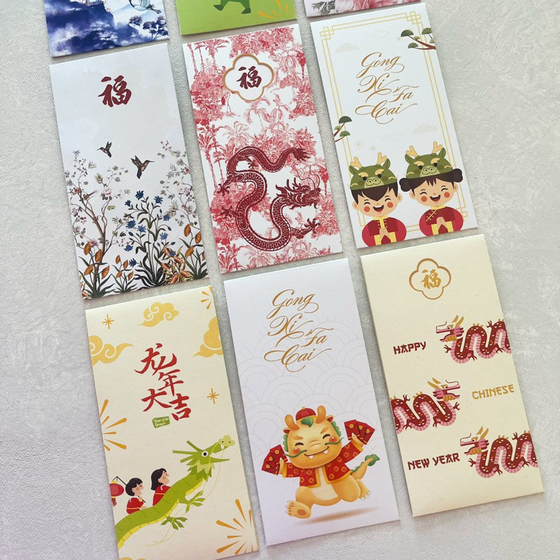 

T13 ANGPAO IMLEK 2024 ANGPAU NAGA AMPLOP CNY SINCIA DRAGON FQS