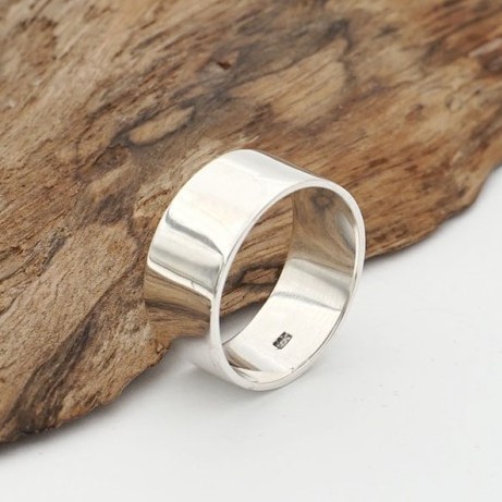 Cincin - Cincin Pria Simple Perak 925 Asli Flatido Midi