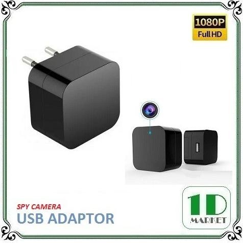 Spy Cam USB Adaptor Charger 1080P - Kamera Pengintai - Hidden Camera