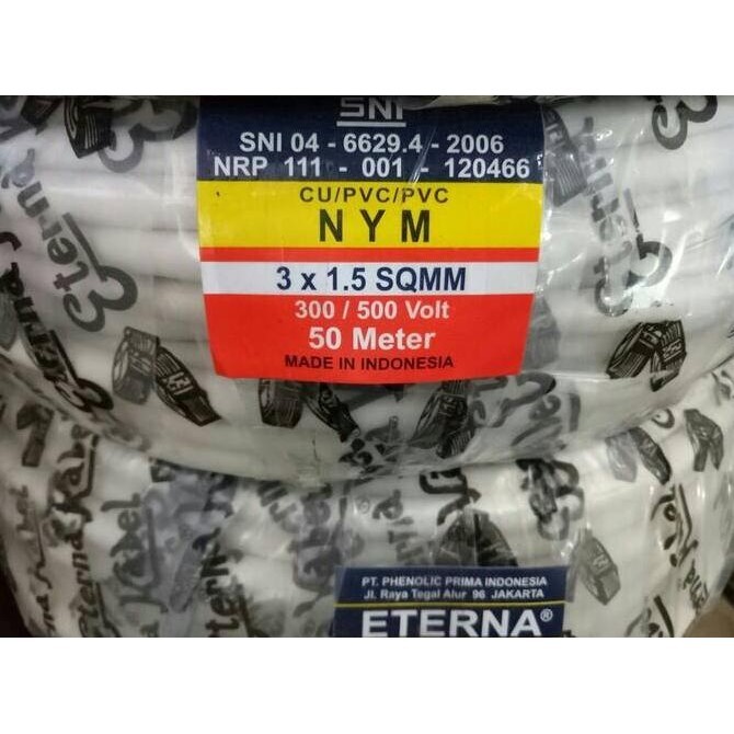 Kabel Eterna Nym 3X1,5, Kabel 3X1.5