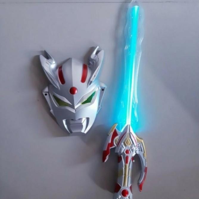 Mainan Pedang Ultraman Dan Topeng Zero | Peterstorez