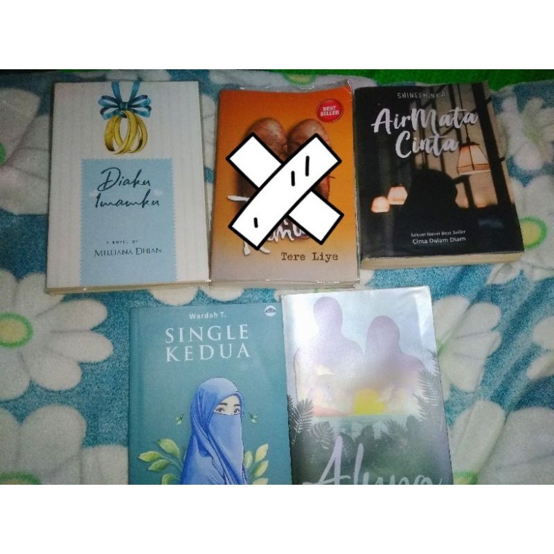 PRELOVED NOVEL ORI MURAH MASIH BAGUS| BUKU BACAAN| NOVEL REMAJA| NOVEL ROMANTIS| NOVEL WATTPAD