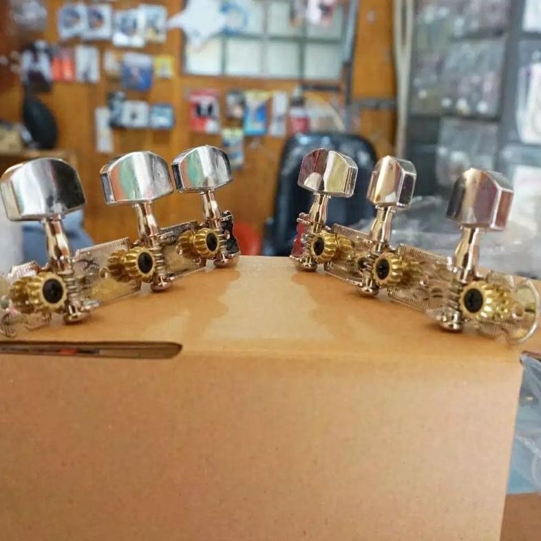 Terbaru Dryer Puteran Gitar Tuning Peg Akustik 1 Set