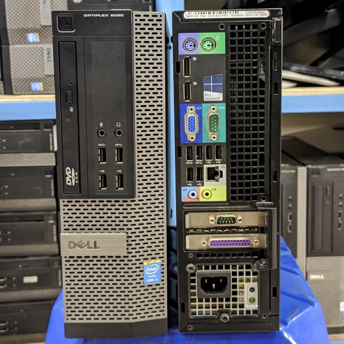 READY CPU DELL OPTIPLEX 9020 CORE I7 4770 RAM 8GB SSD 256GB SUPER MULUS