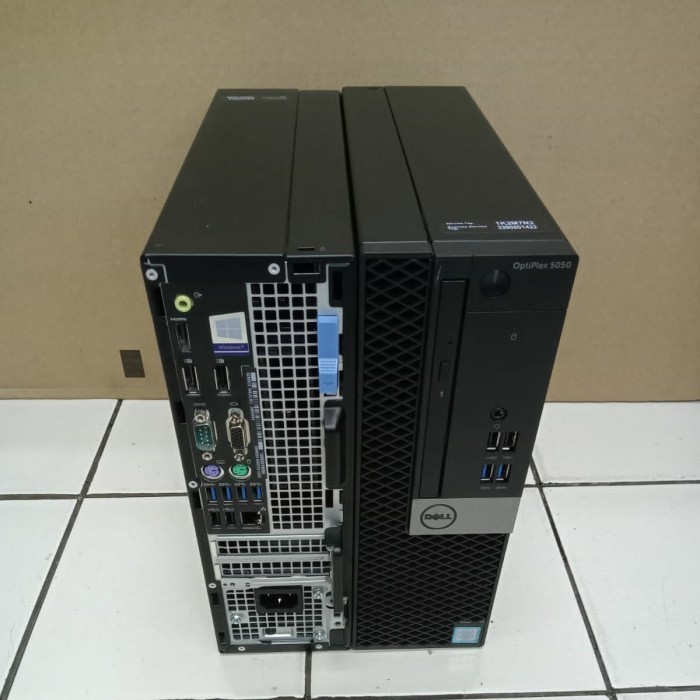 READY PC BUILT UP DELL 5050 SFF CORE I7 6700 RAM 8GB SSD 512 GB