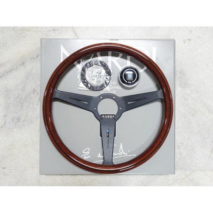 NARDI STIR MOBIL CLASSIC KAYU SPOKE HITAM 5061.36.2000 ASLI ORIGINAL