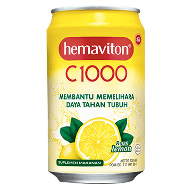 

HEMAVITON C 1000 LEMON 330 ML - VITAMIN