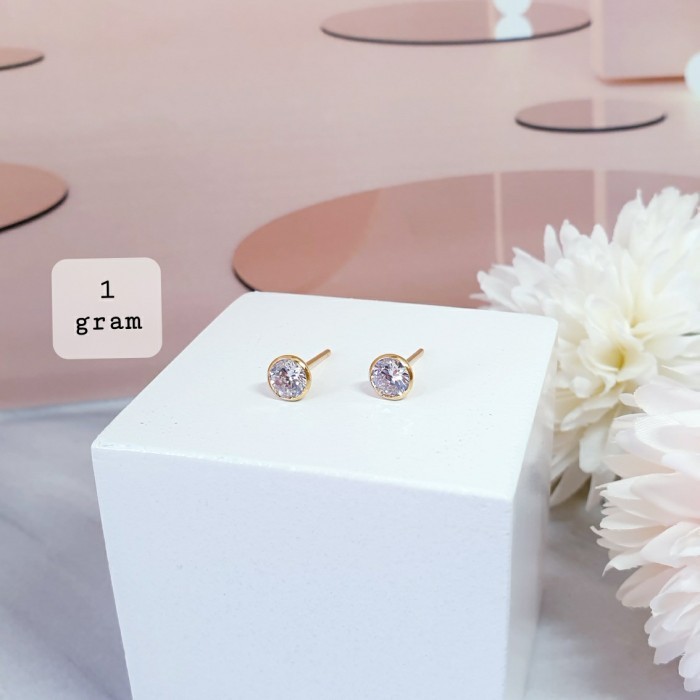 GIWANG MATA BURUNG EMAS MERAH KADAR 375/8K