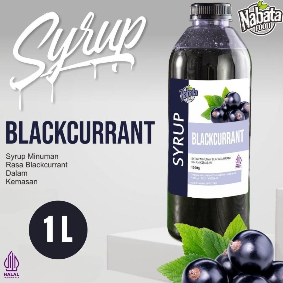 

Sirup Blacurant 1 Liter Nabata Food