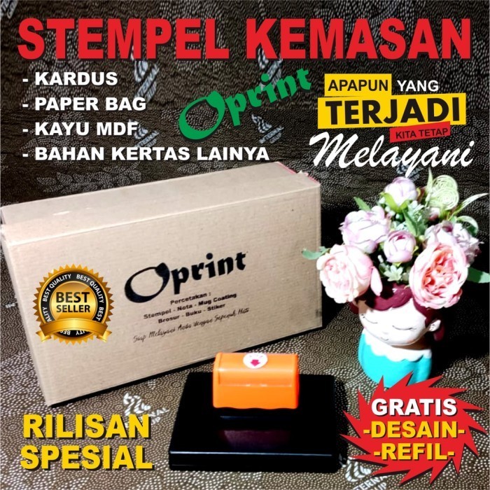

HRG DISKON Stempel Untuk Dus Kemasan Stempel Custom, Stempel Otomatis