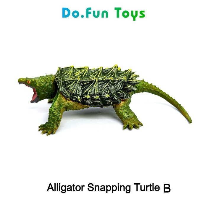 Alligator Snapping Turtle Animal Figure / Miniatur Kura-Kura Aligator