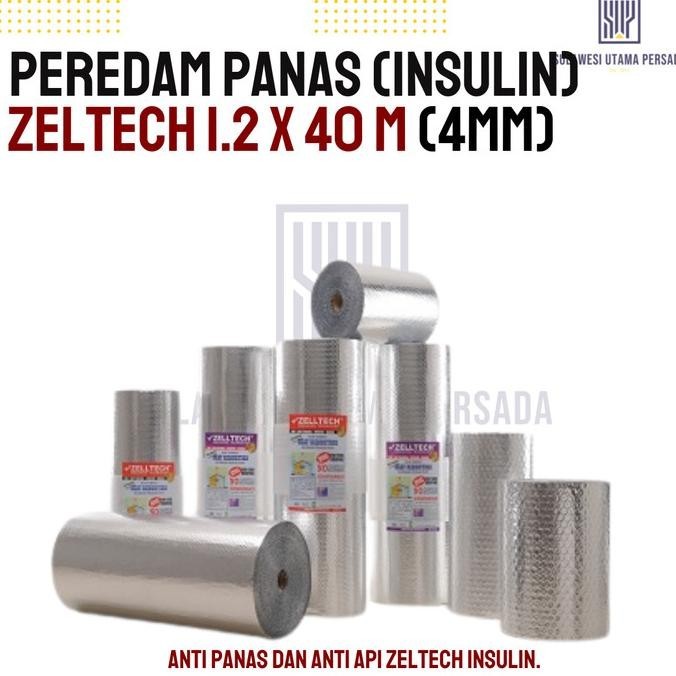 favorit] Peredam Panas Atap - Alumunium Foil ZellTech Anti Atap 4MM