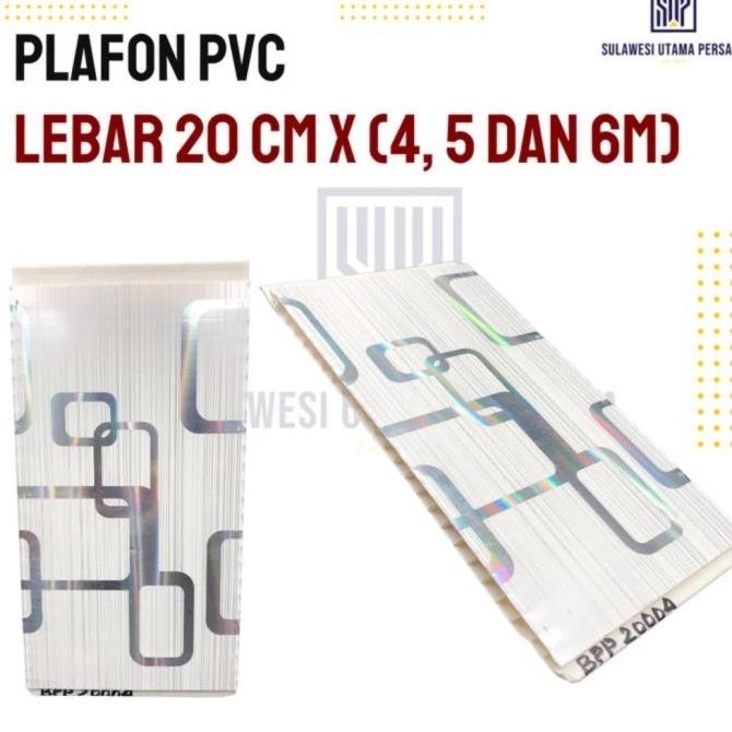 Silahkan Order] Plafon Pvc Bermotif Minimalis Mewah
