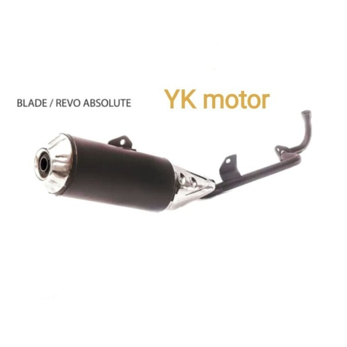 KNALPOT STANDART HONDA REVO ABSOLUTE 110 2010-2013