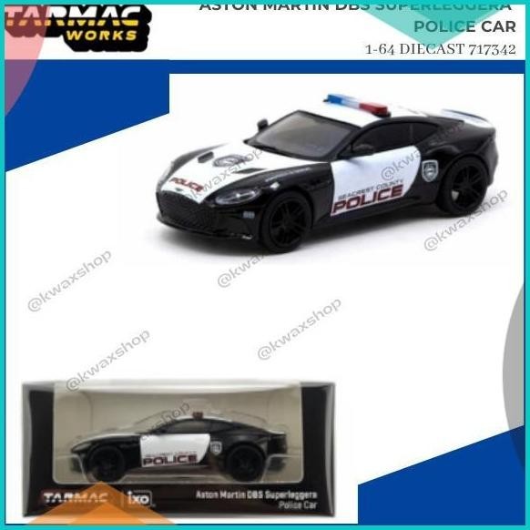 TARMAC Aston Martin DBS Superleggera Police Car - 1-64 Diecast 717342