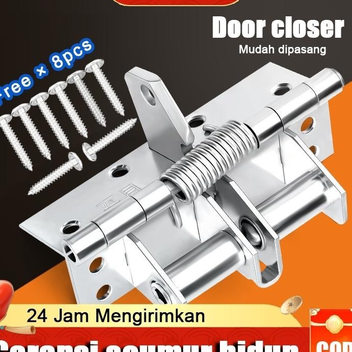 Door Closer / Utup Pintu Otomatis / Engsel Pintu Otomatis / Engsel Pintu Otomatis / Door Closer Pint