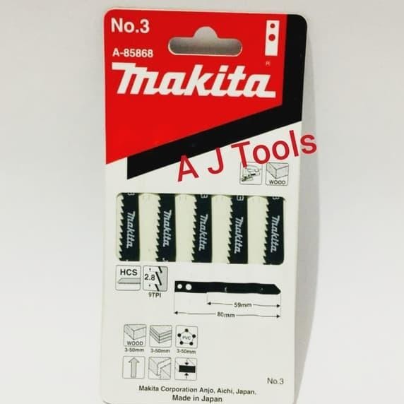 !! Makita Mata Jigsaw Gergaji Kayu Hcs No 3 (A-85868)